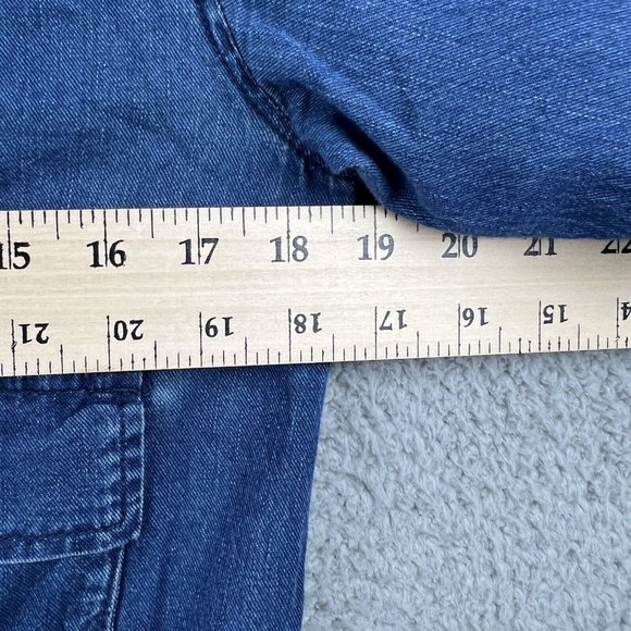 Marc By Marc Jacobs Blue Denim Tunic Dress Womens Size Small MJ Vintage - Picture 4 of 6